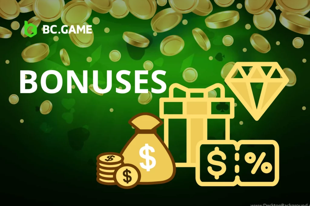 Bonuses on BC Game Casino